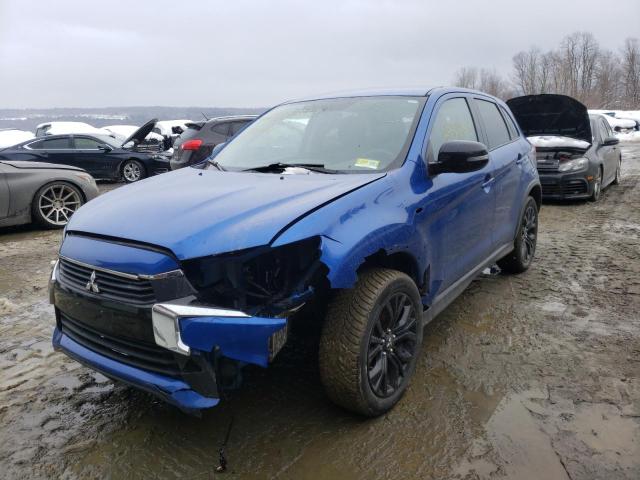 JA4AR3AU2HZ067424 - 2017 MITSUBISHI OUTLANDER ES BLUE photo 1