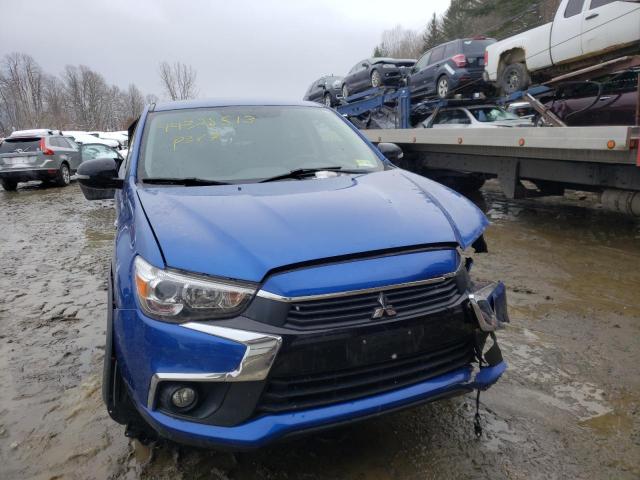 JA4AR3AU2HZ067424 - 2017 MITSUBISHI OUTLANDER ES BLUE photo 5