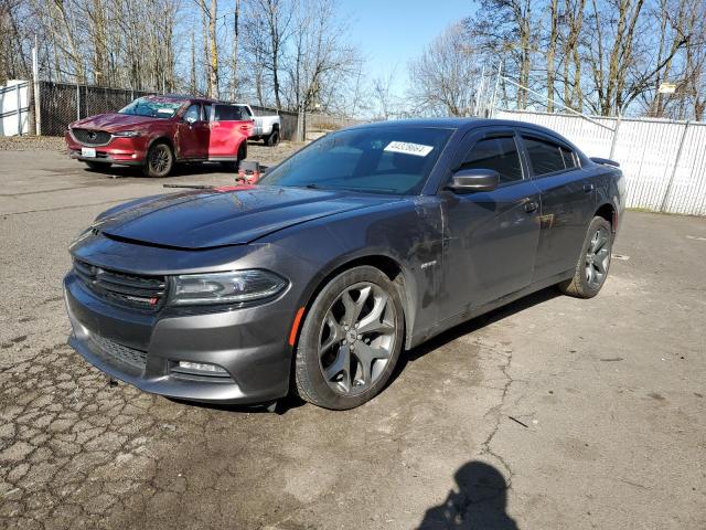 2C3CDXCT3HH510757 - 2017 DODGE CHARGER R/T GRAY photo 1
