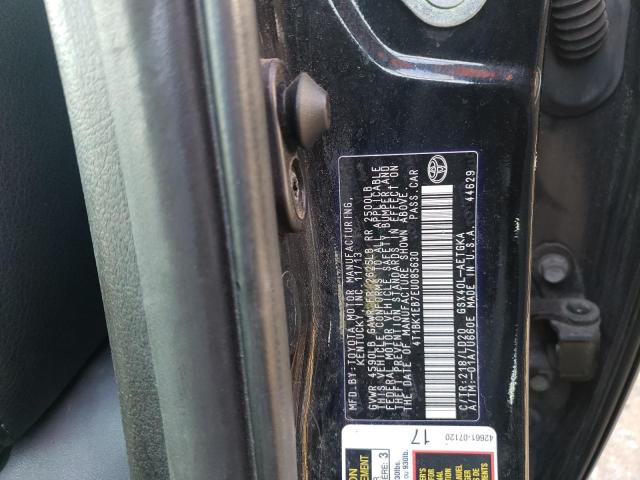 4T1BK1EB7EU085630 - 2014 TOYOTA AVALON BASE 黑色 照片 12