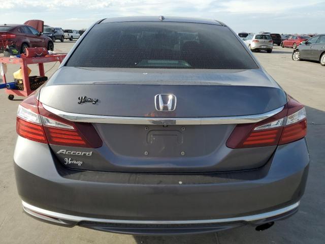 1HGCR2F72GA223214 - 2016 HONDA ACCORD EX CHARCOAL photo 6