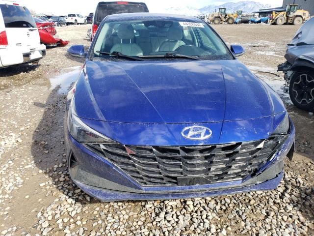 KMHLN4AJ0MU011345 - 2021 HYUNDAI ELANTRA LIMITED BLUE photo 5