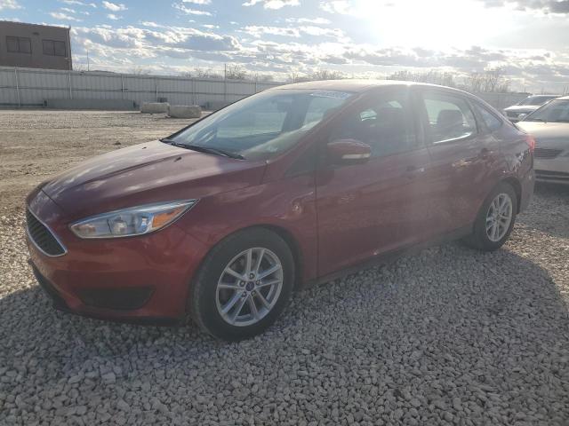 1FADP3F29HL325043 - 2017 FORD FOCUS SE RED photo 1