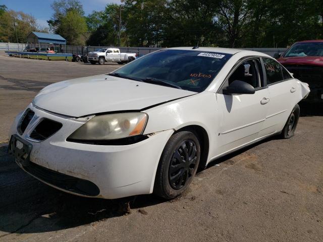 1G2ZF57B084288086 - 2008 PONTIAC G6 VALUE LEADER WHITE photo 1