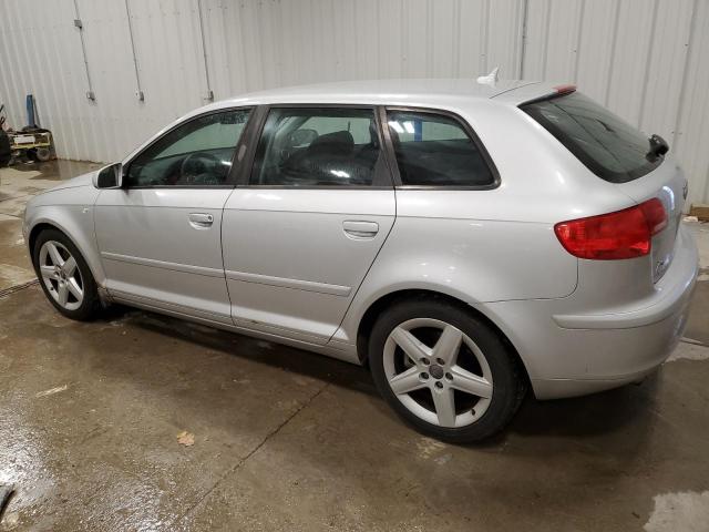 WAUHF78P48A043254 - 2008 AUDI A3 2.0 SILVER photo 2