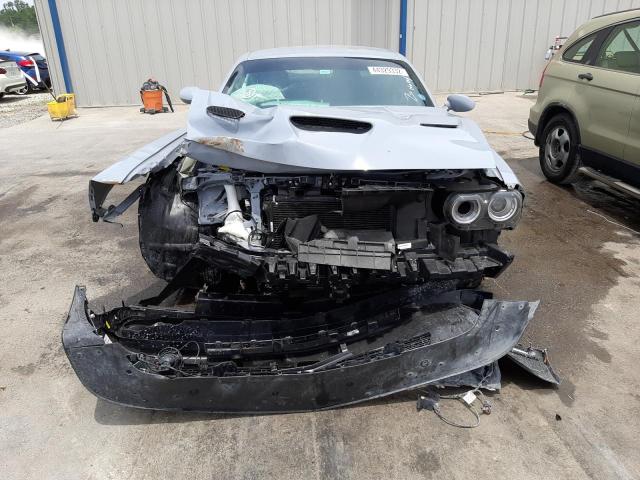 2C3CDZFJ4MH530726 - 2021 DODGE CHALLENGER R/T SCAT PACK GRAY photo 9