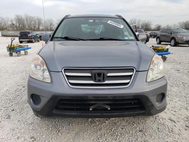 JHLRD78996C046251 - 2006 HONDA CR-V SE GRAY photo 5