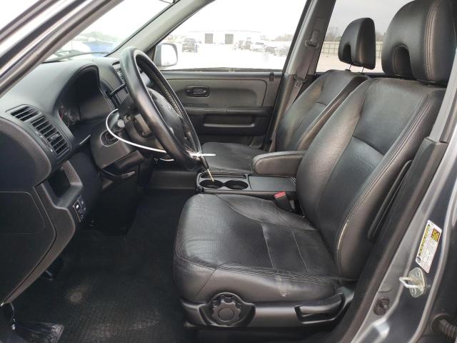 JHLRD78996C046251 - 2006 HONDA CR-V SE GRAY photo 7