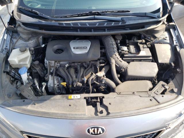 3KPFN5A34HE155493 - 2017 KIA FORTE EX GRAY photo 11