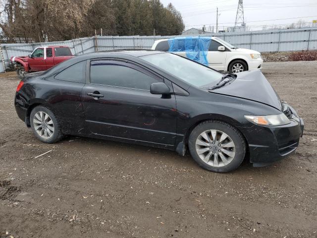 2HGFG1B03BH000745 - 2011 HONDA CIVIC EXL შავი ფოტო 4