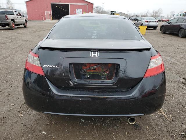 2HGFG1B03BH000745 - 2011 HONDA CIVIC EXL BLACK photo 6