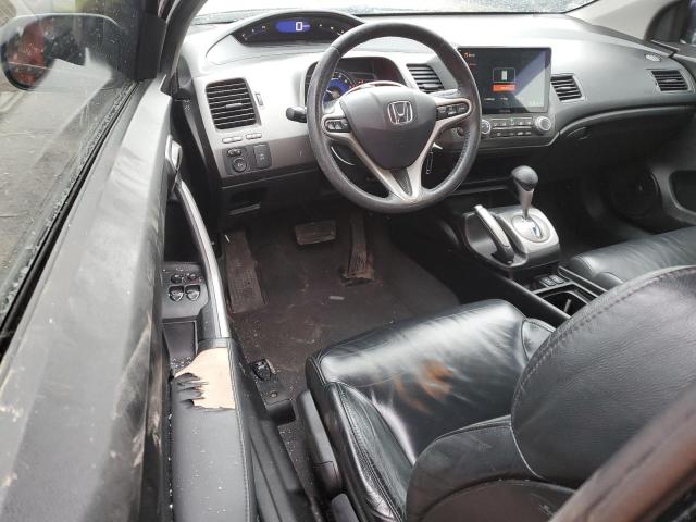 2HGFG1B03BH000745 - 2011 HONDA CIVIC EXL შავი ფოტო 8