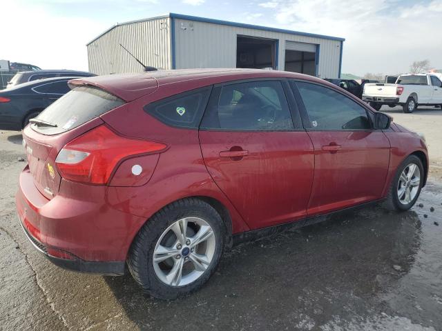 1FADP3K28EL144792 - 2014 FORD FOCUS SE RED photo 3