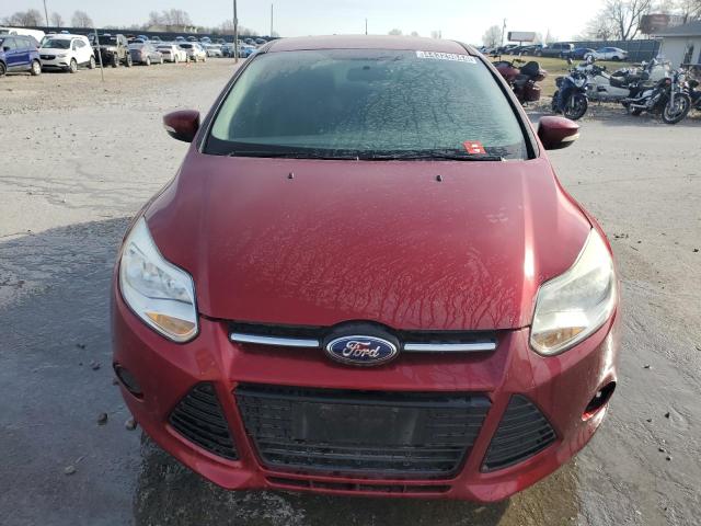 1FADP3K28EL144792 - 2014 FORD FOCUS SE RED photo 5