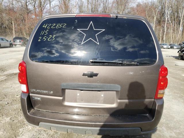 1GNDU23W68D193087 - 2008 CHEVROLET UPLANDER LS ყავისფერი ფოტო 6