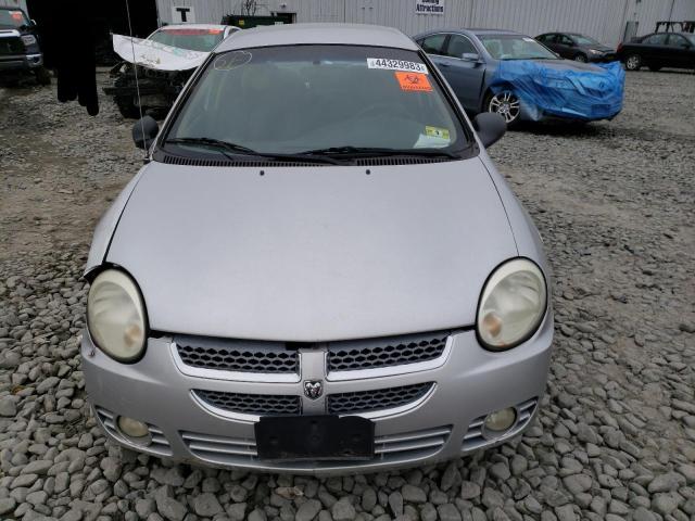 1B3ES56C85D198052 - 2005 DODGE NEON SXT SILVER photo 11