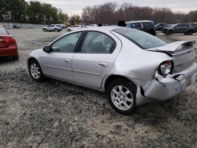 1B3ES56C85D198052 - 2005 DODGE NEON SXT SILVER photo 2