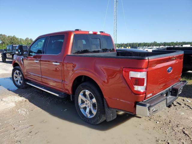 1FTEW1CP8PKD11533 - 2023 FORD F150 SUPERCREW BURGUNDY photo 2