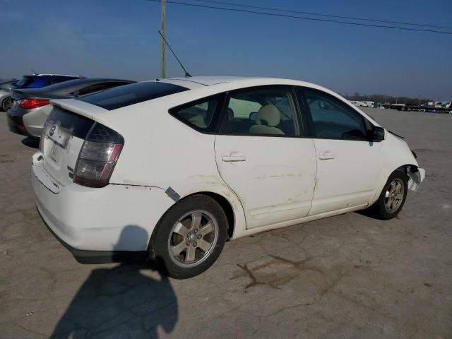 JTDKB20U253037641 - 2005 TOYOTA PRIUS WHITE photo 3