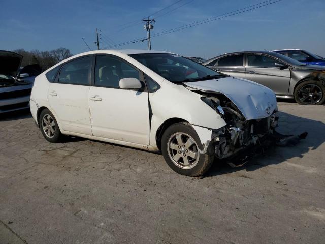 JTDKB20U253037641 - 2005 TOYOTA PRIUS WHITE photo 4