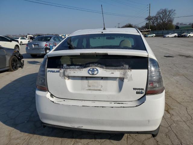 JTDKB20U253037641 - 2005 TOYOTA PRIUS WHITE photo 6