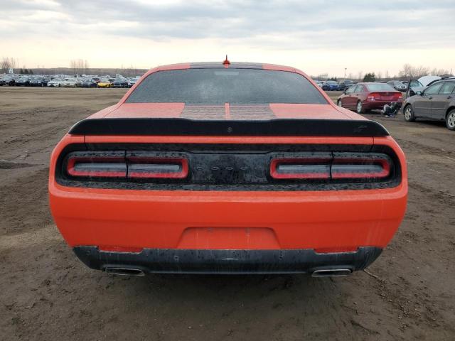 2C3CDZGG2NH103548 - 2022 DODGE CHALLENGER SXT RED photo 6