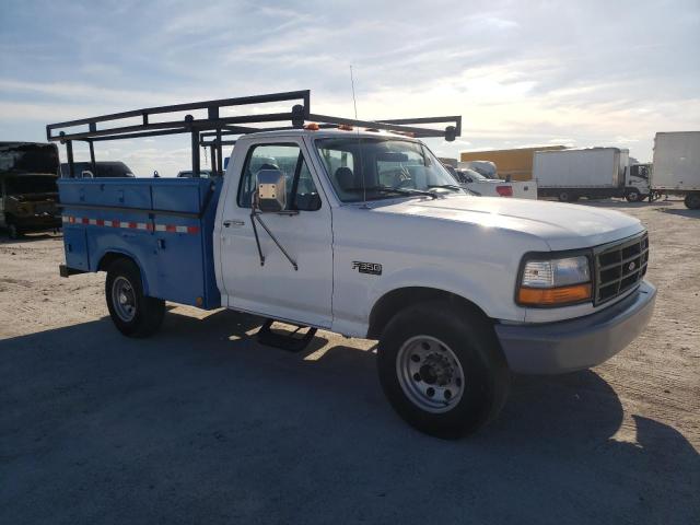 1FDHF37H6SNB38075 - 1995 FORD F350 WHITE photo 4