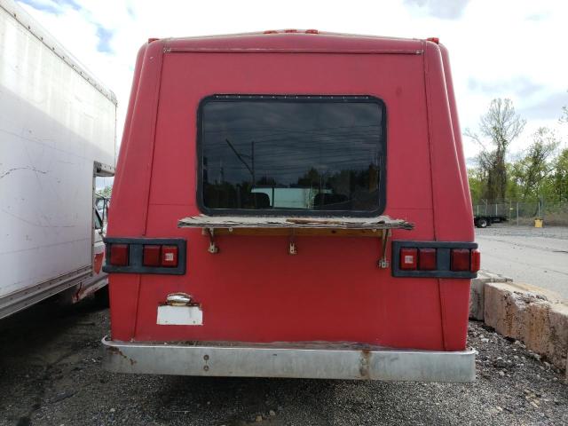 1FDKE37M7MHA27266 - 1991 FORD ECONOLINE E350 CUTAWAY VAN RED photo 6