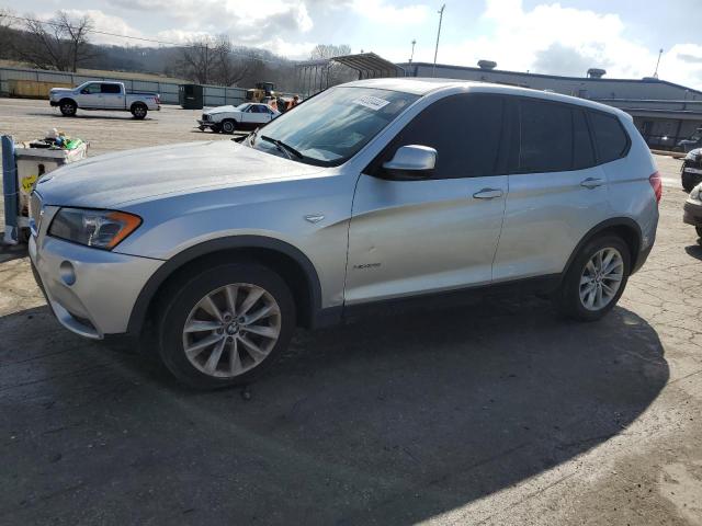 5UXWX9C52E0D16980 - 2014 BMW X3 XDRIVE28I SILVER photo 1