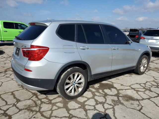 5UXWX9C52E0D16980 - 2014 BMW X3 XDRIVE28I SILVER photo 3