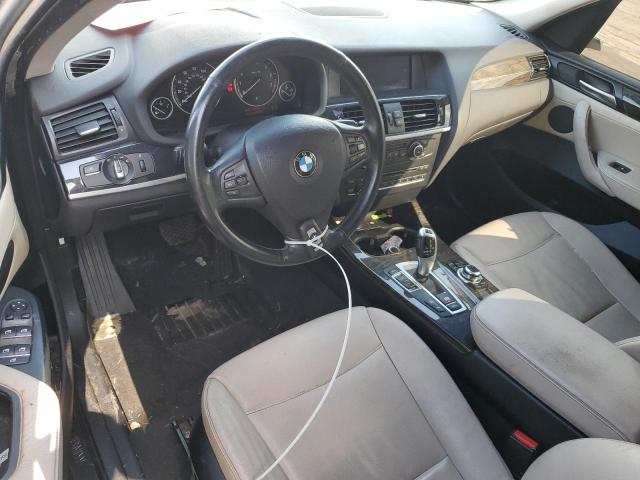 5UXWX9C52E0D16980 - 2014 BMW X3 XDRIVE28I SILVER photo 8