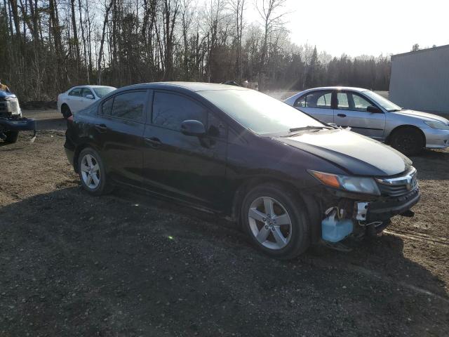 2HGFB2F45CH115883 - 2012 HONDA CIVIC LX BLACK photo 4