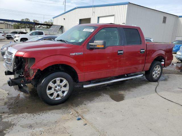 1FTEW1CM3DFB26865 - 2013 FORD F150 SUPERCREW RED photo 1