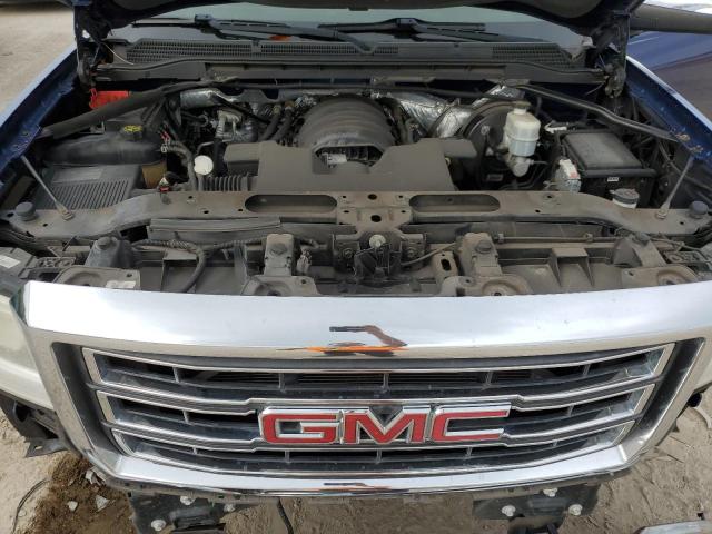 3GTU2VEC3EG478895 - 2014 GMC SIERRA K1500 SLT BLUE photo 11