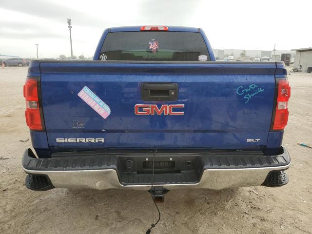 3GTU2VEC3EG478895 - 2014 GMC SIERRA K1500 SLT BLUE photo 6