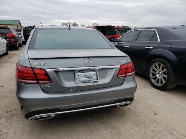 WDDHF8JB5EA909942 - 2014 MERCEDES-BENZ E 350 4MATIC GRAY photo 6