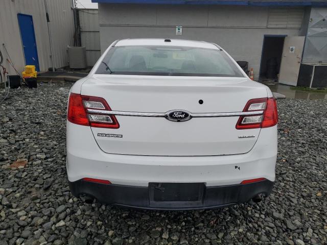 1FAHP2L82DG115021 - 2013 FORD TAURUS POLICE INTERCEPTOR WHITE photo 6