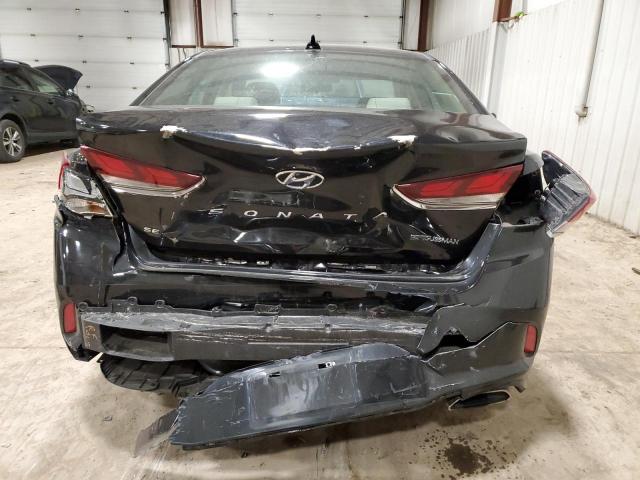 5NPE24AF5KH749781 - 2019 HYUNDAI SONATA SE BLACK photo 6