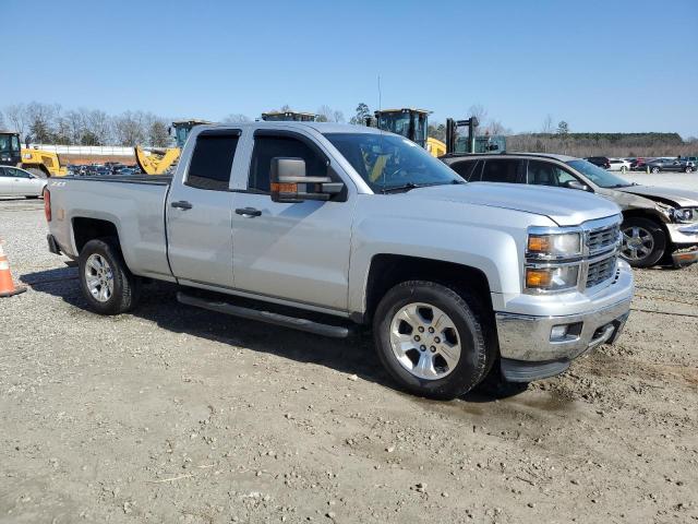 1GCVKREC3EZ416733 - 2014 CHEVROLET SILVERADO K1500 LT SILVER photo 4