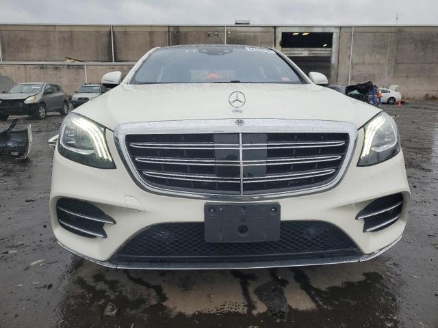 WDDUG8GB9KA470890 - 2019 MERCEDES-BENZ S 560 4MATIC WHITE photo 5