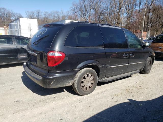 2C8GP64L23R309138 - 2003 CHRYSLER TOWN & COU LIMITED BLACK photo 3