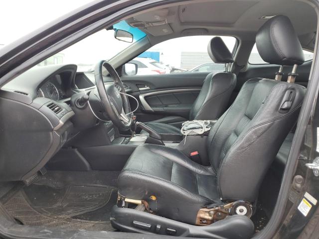 1HGCS22839A007264 - 2009 HONDA ACCORD EXL BLACK photo 7