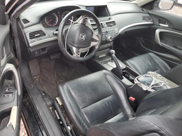 1HGCS22839A007264 - 2009 HONDA ACCORD EXL BLACK photo 8