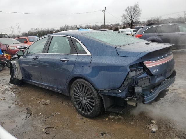 3LN6L5F90HR645906 - 2017 LINCOLN MKZ RESERVE 蓝色 照片 2