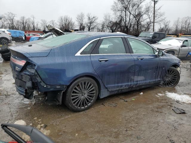 3LN6L5F90HR645906 - 2017 LINCOLN MKZ RESERVE 蓝色 照片 3