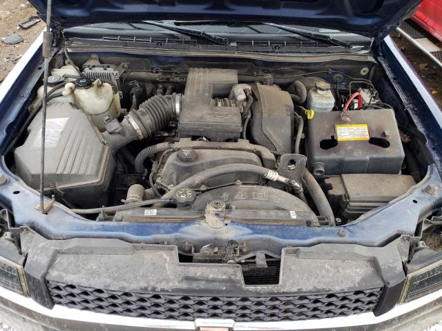 1GCDT136768169991 - 2006 CHEVROLET COLORADO BLUE photo 11