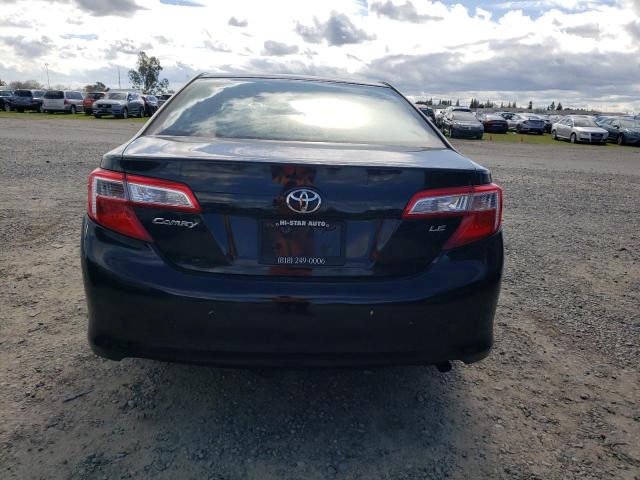 4T1BF1FK8CU017627 - 2012 TOYOTA CAMRY BASE BLACK photo 6