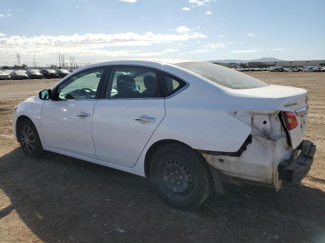 3N1AB7AP9HY327472 - 2017 NISSAN SENTRA S WHITE photo 2