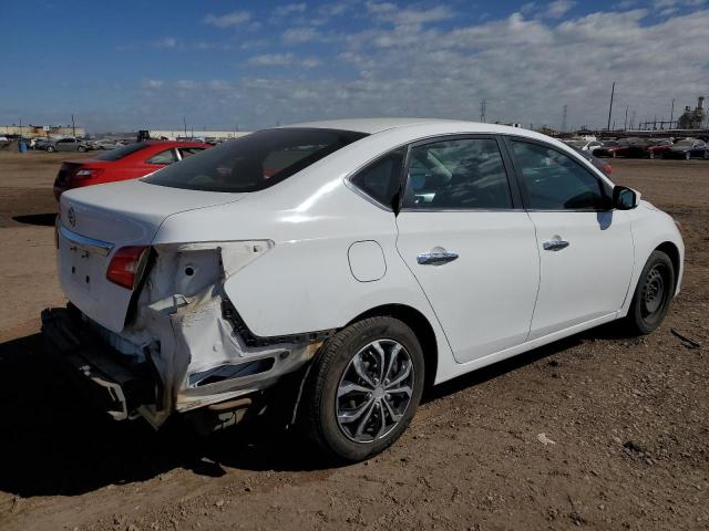 3N1AB7AP9HY327472 - 2017 NISSAN SENTRA S WHITE photo 3