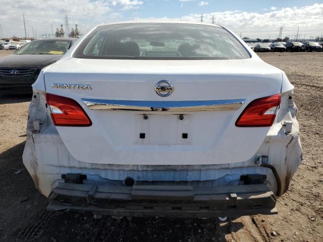 3N1AB7AP9HY327472 - 2017 NISSAN SENTRA S WHITE photo 6